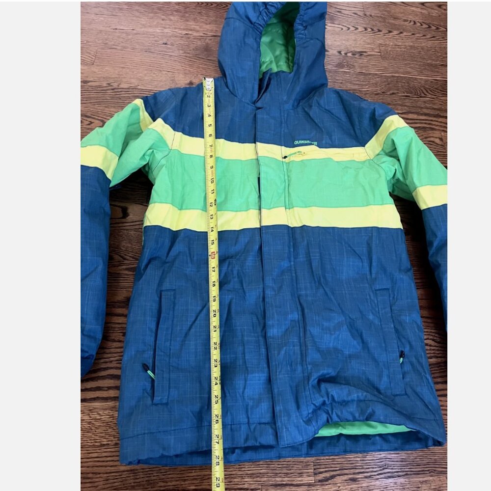 Quicksilver Size 16(XL) Dry Flight 10K Technical Snow Winter Jacket Coat Youth - Picture 6 of 10